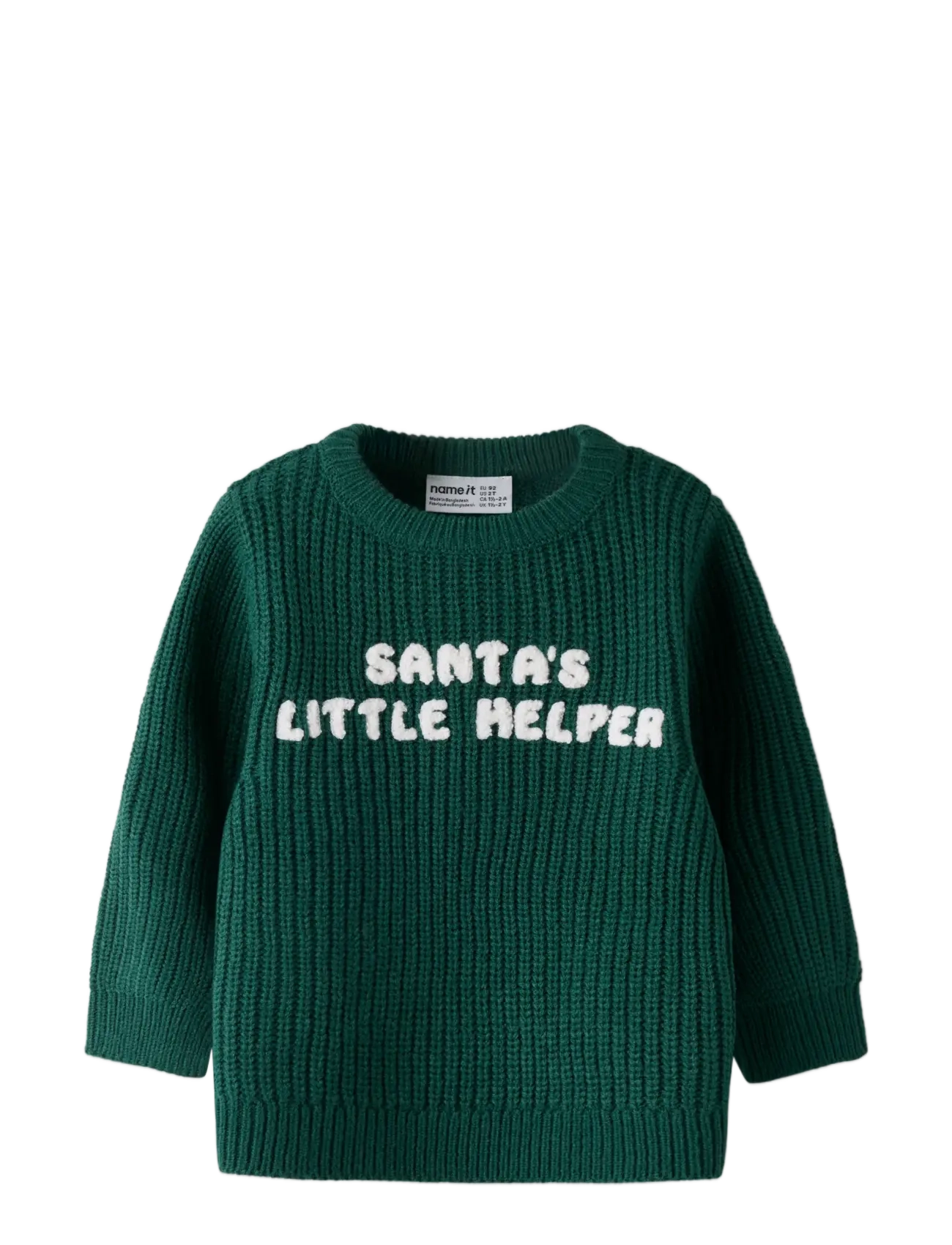 name it - NMMRISSI LS LOOSE KNIT BOX - jumpers - botanical garden - 2