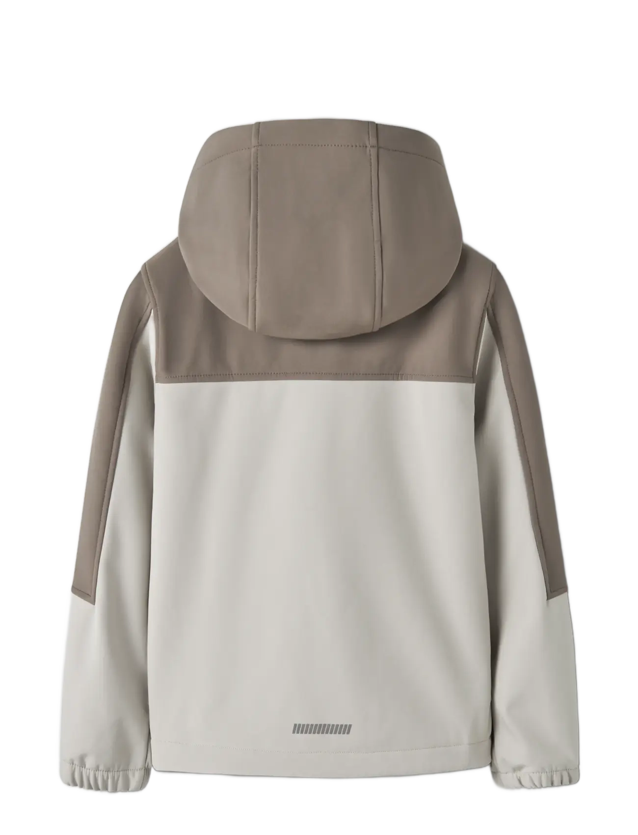 name it - NKNALFA08 SOFTSHELL JACKET BLOCK FO1 - walnut - 1