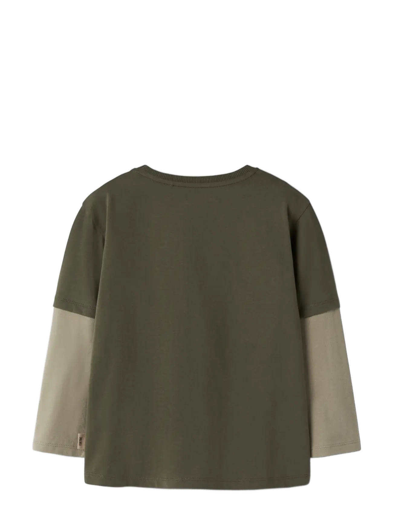 name it - NMMNIAM LS TOP BOX - långärmade t-shirts - olive night - 1