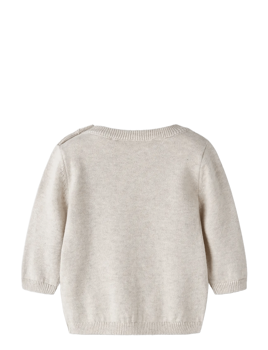name it - NBFNINETTE LS KNIT - pullover - peyote melange - 1