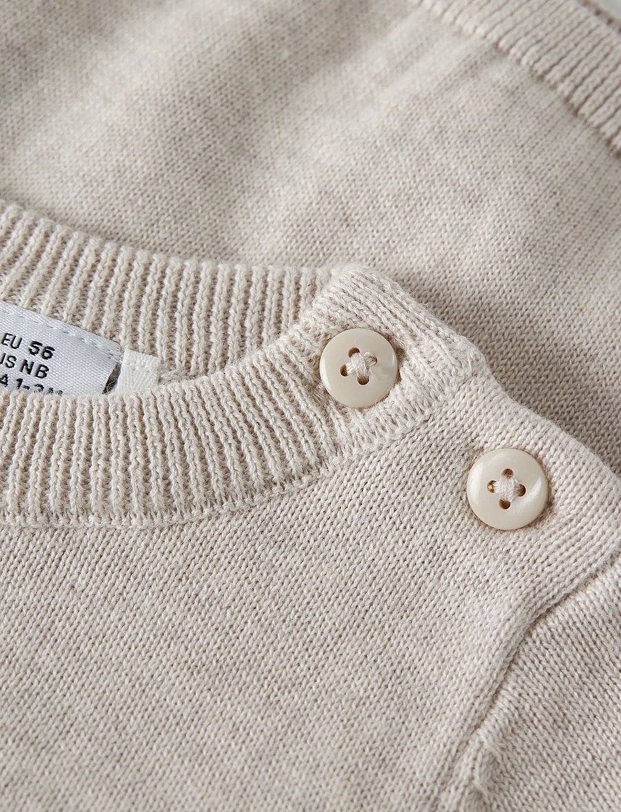 name it - NBFNINETTE LS KNIT - pullover - peyote melange - 3