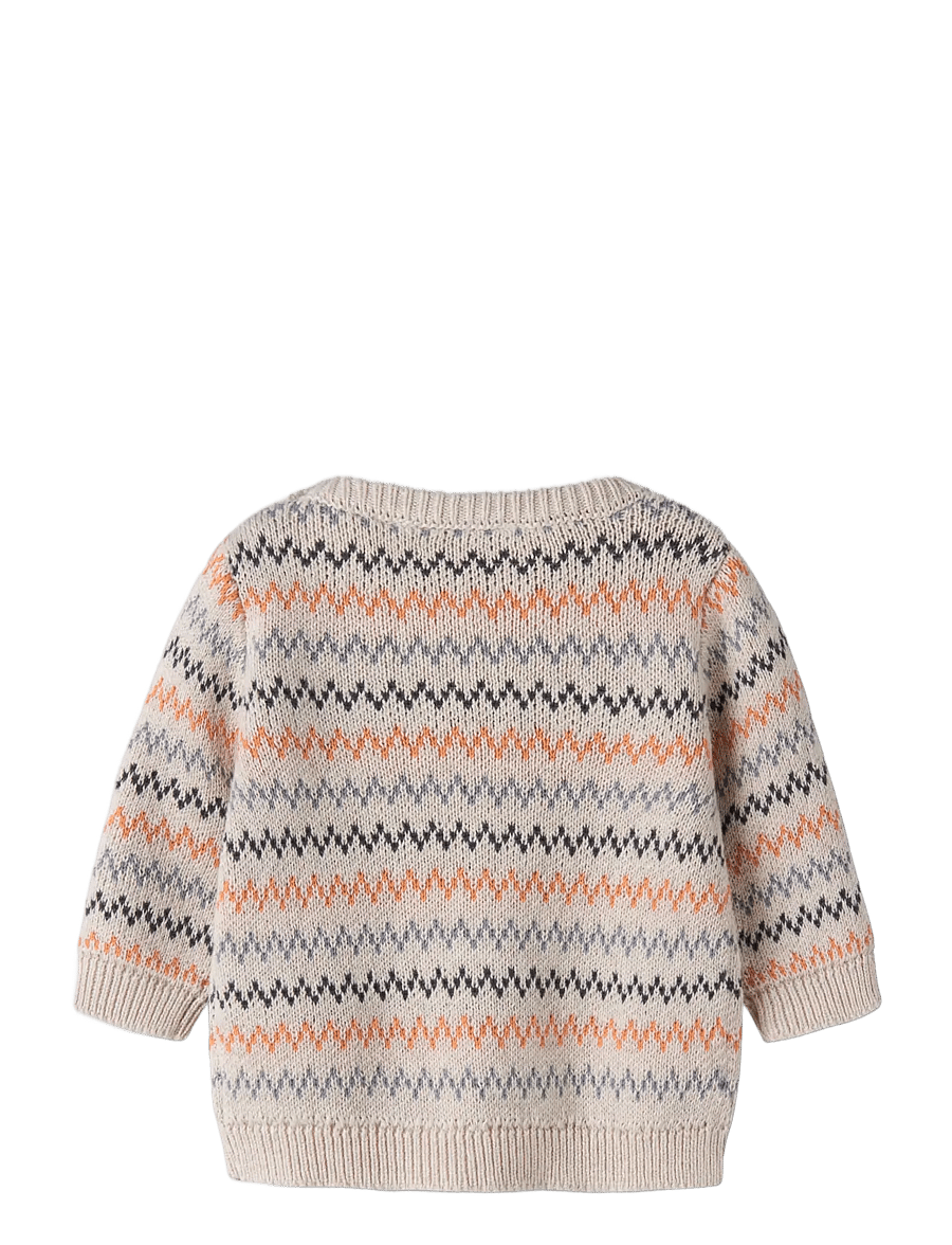 name it - NBMNINO LS KNIT - pullover - peyote melange - 1