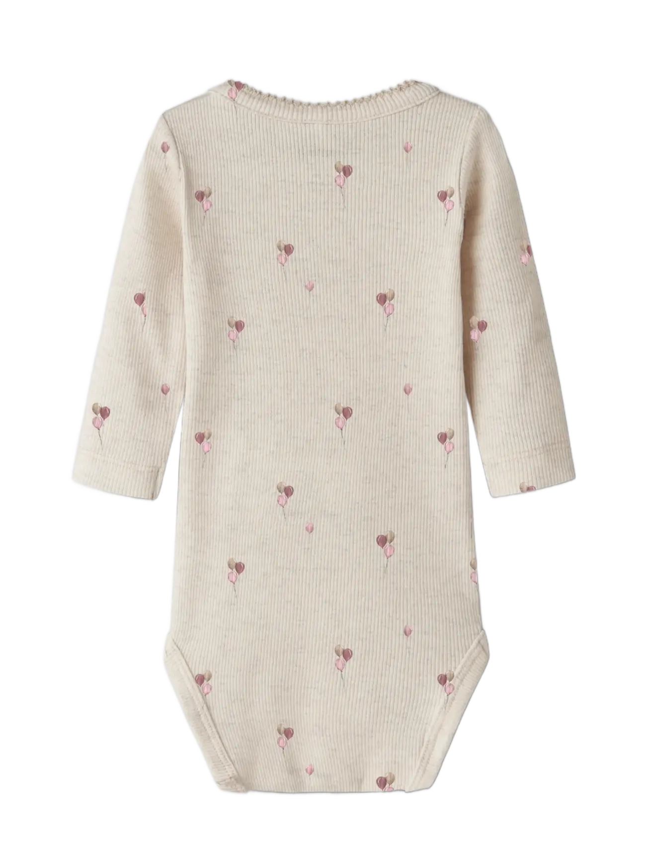 name it - NBFNABILA LS BODY BOX - pikkade varrukatega bodid - peyote melange - 1