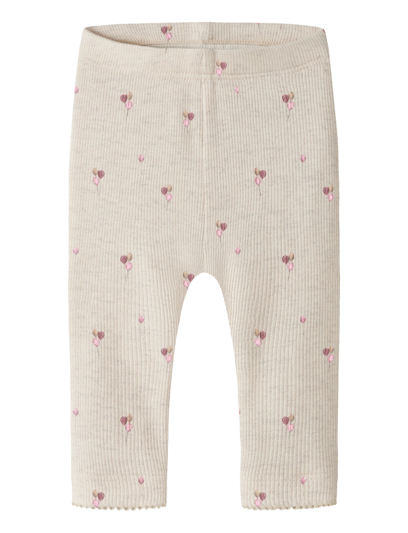 name it NBFNABILA LEGGING BOX - Leggings - PEYOTE MELANGE / cream