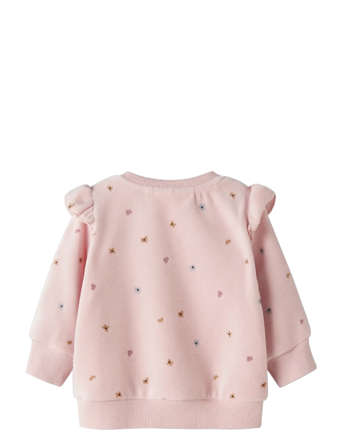 name it - NBFNABIAYA VEL O-NECK - sweatshirts - lotus - 1