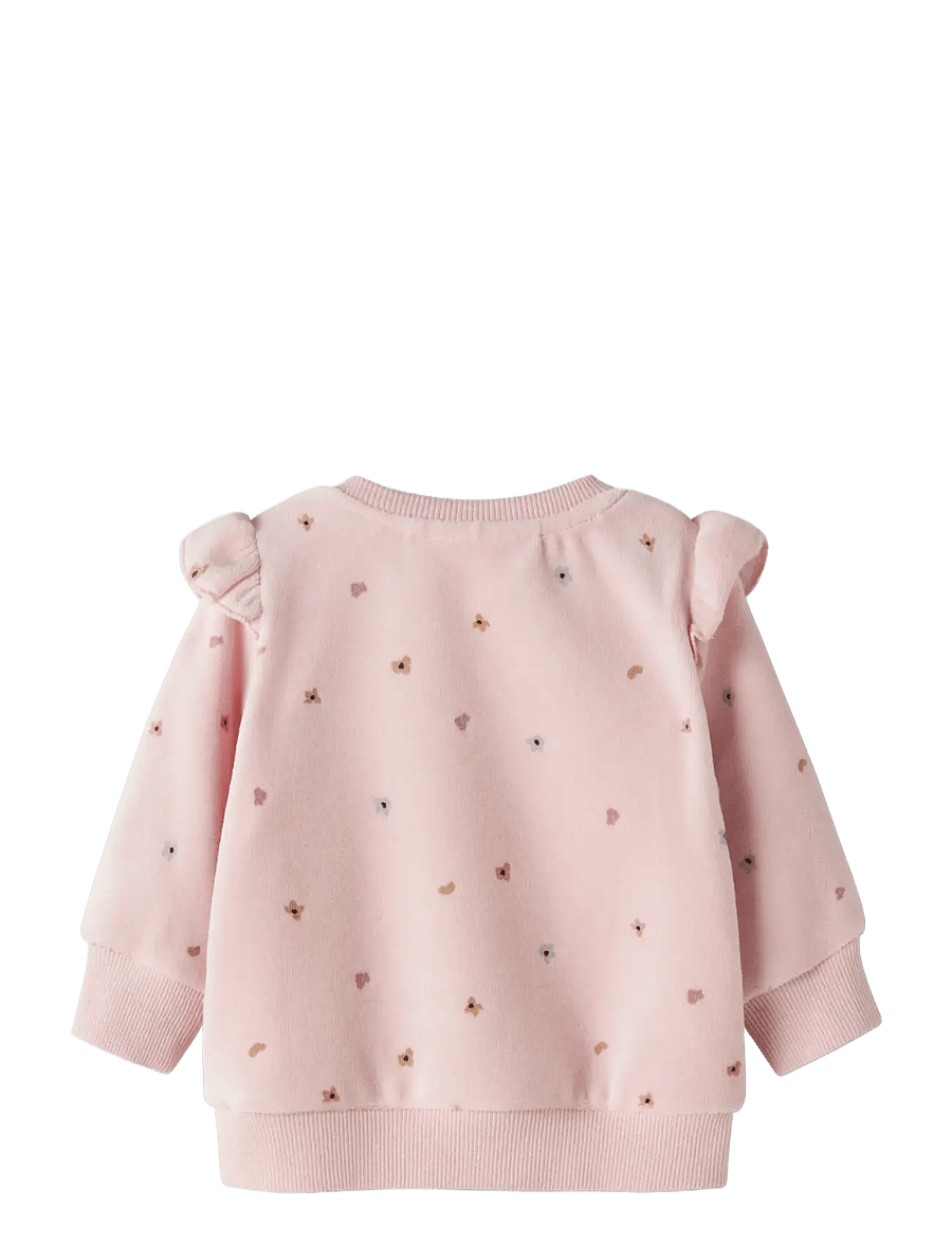 name it - NBFNABIAYA VEL O-NECK - sweatshirts - lotus - 1