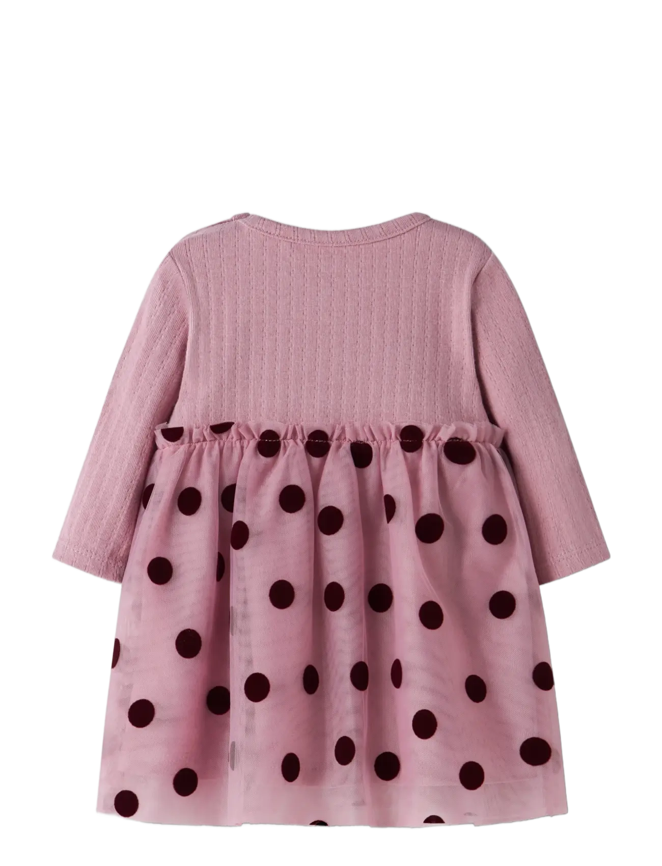 name it - NBFNAGINA LS DRESS - pikkade varrukatega beebikleidid - lilas - 1