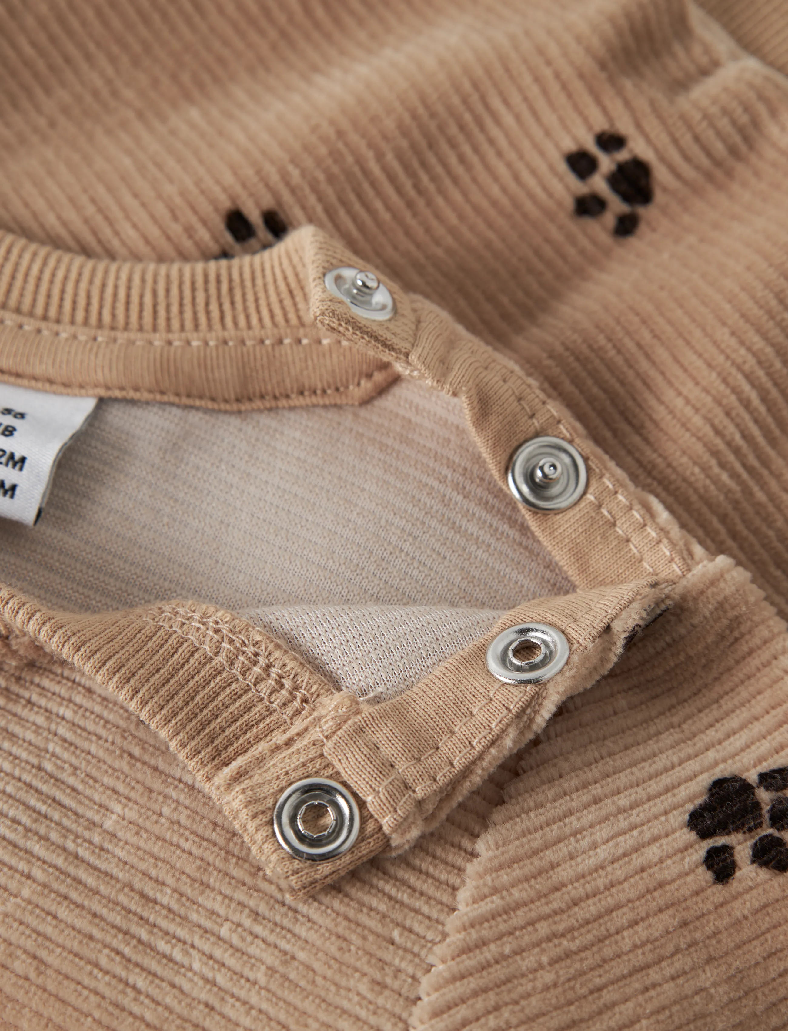 name it - NBMNORDEN VEL LS O-NECK - sweatshirts - sesame - 3