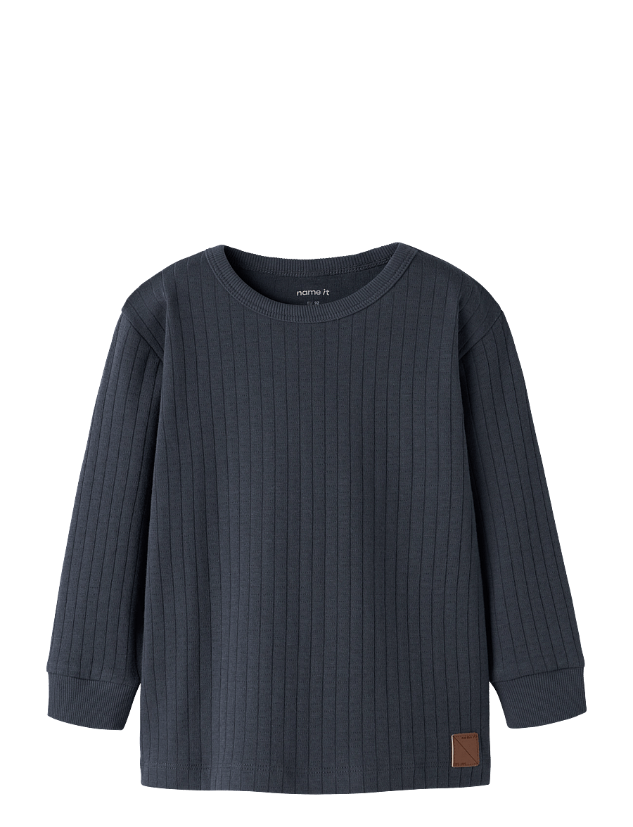 name it - NMMNICHOLAS LS NREG TOP - ombre blue - 0
