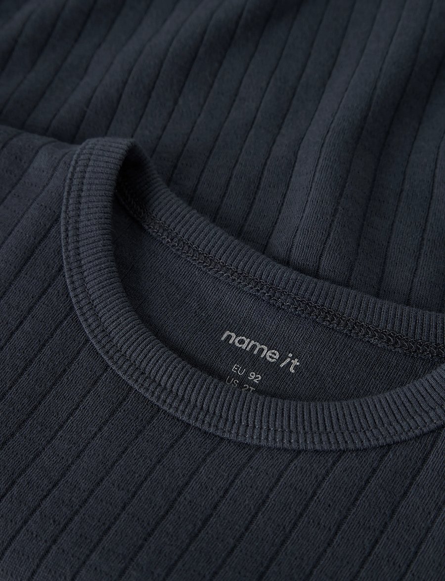 name it - NMMNICHOLAS LS NREG TOP - ombre blue - 2