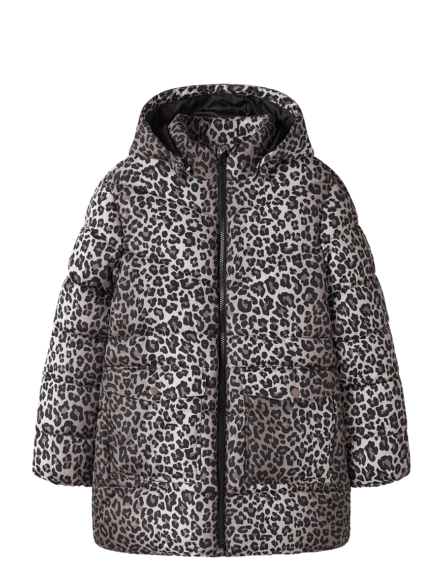 name it - NKFMIMOSA PUFFER JACKET1 - dunjackor & fodrade jackor - brown lentil - 0