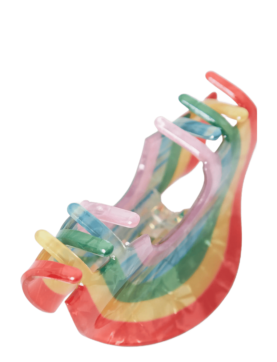 name it - NMFNAINBOW HAIRCLAW - haarnadeln - urban red - 2