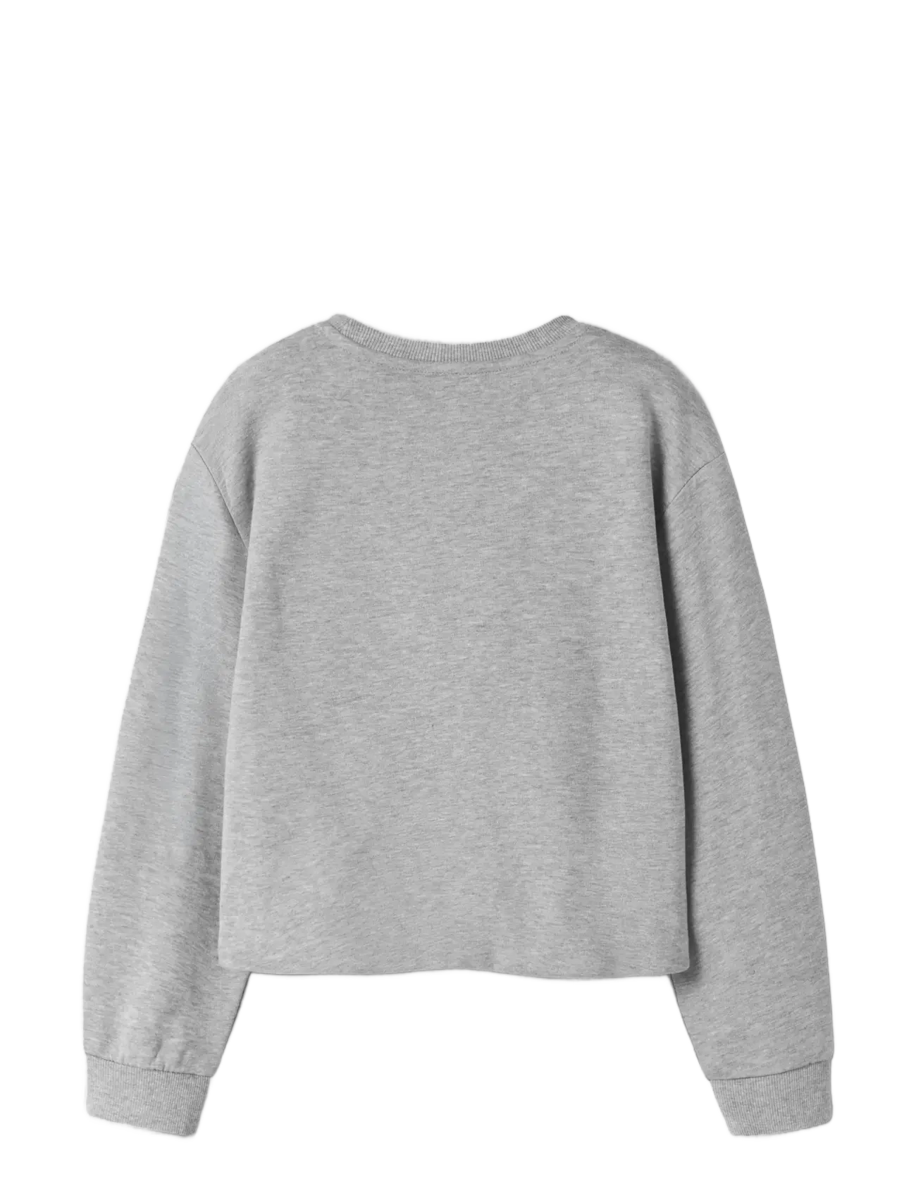 name it - NKFNOLUVI LS NREG SWEAT BRU - grey melange - 1