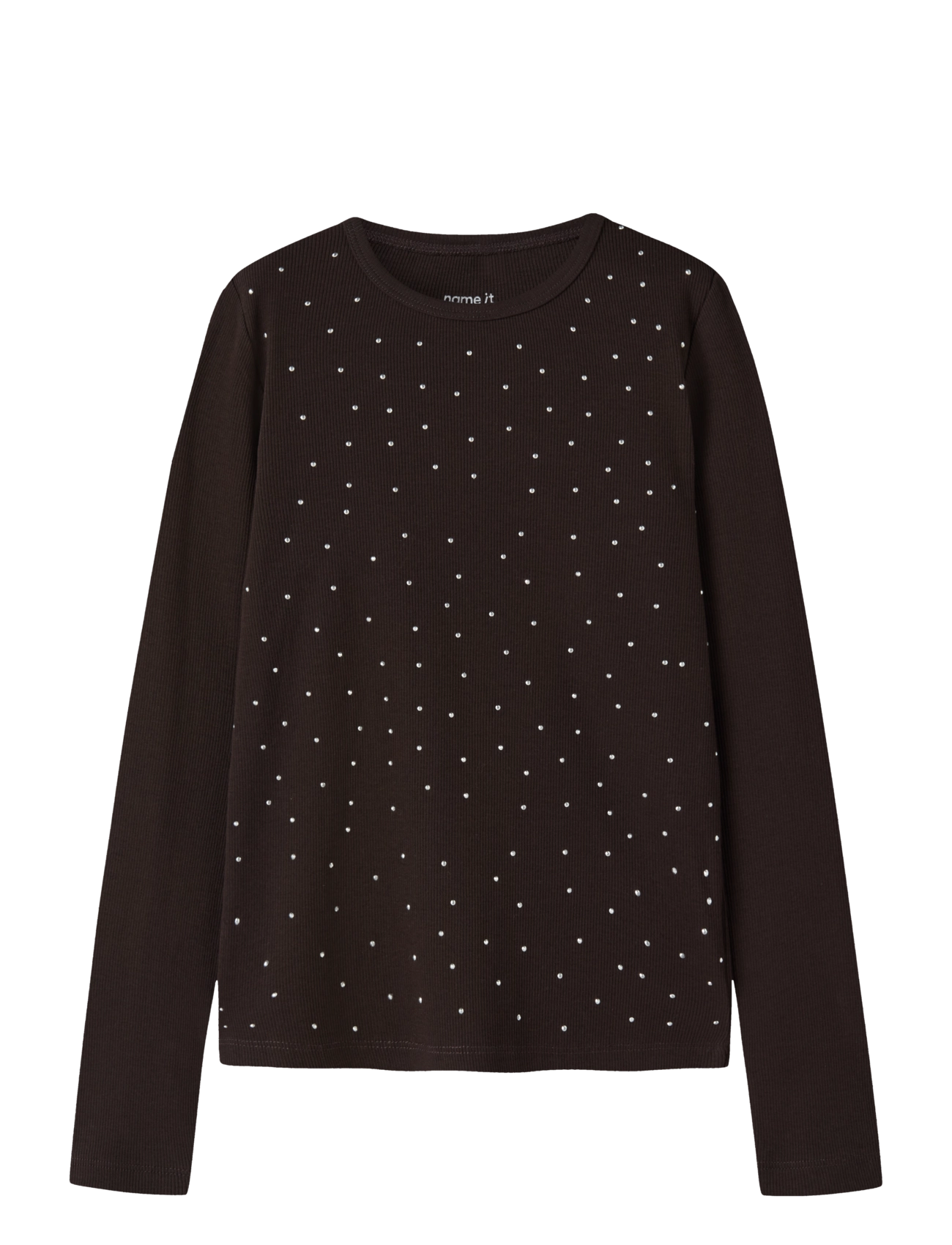 name it NKFNOLOVO LS SLIM TOP - Neuheiten - CHOCOLATE PLUM / brown