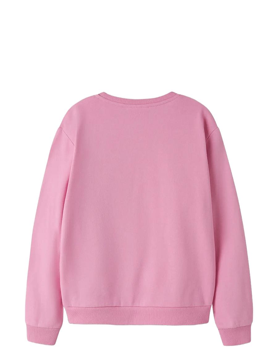 name it - NKFNOSSO LS NREG SWEAT BRU - pullover - begonia pink - 1