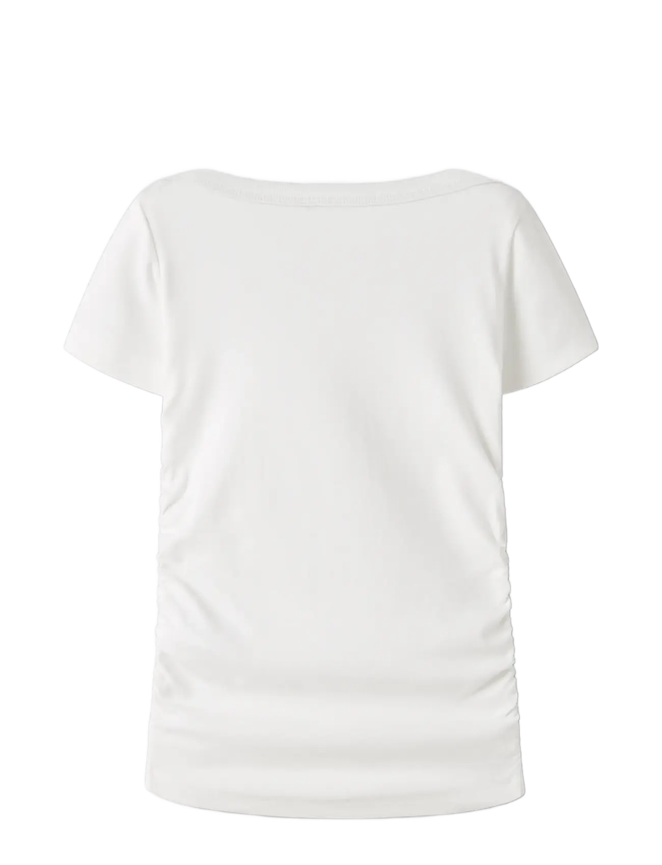 name it - NKFNORIKKO SS XSL TOP - kortærmede t-shirts - cloud dancer - 1