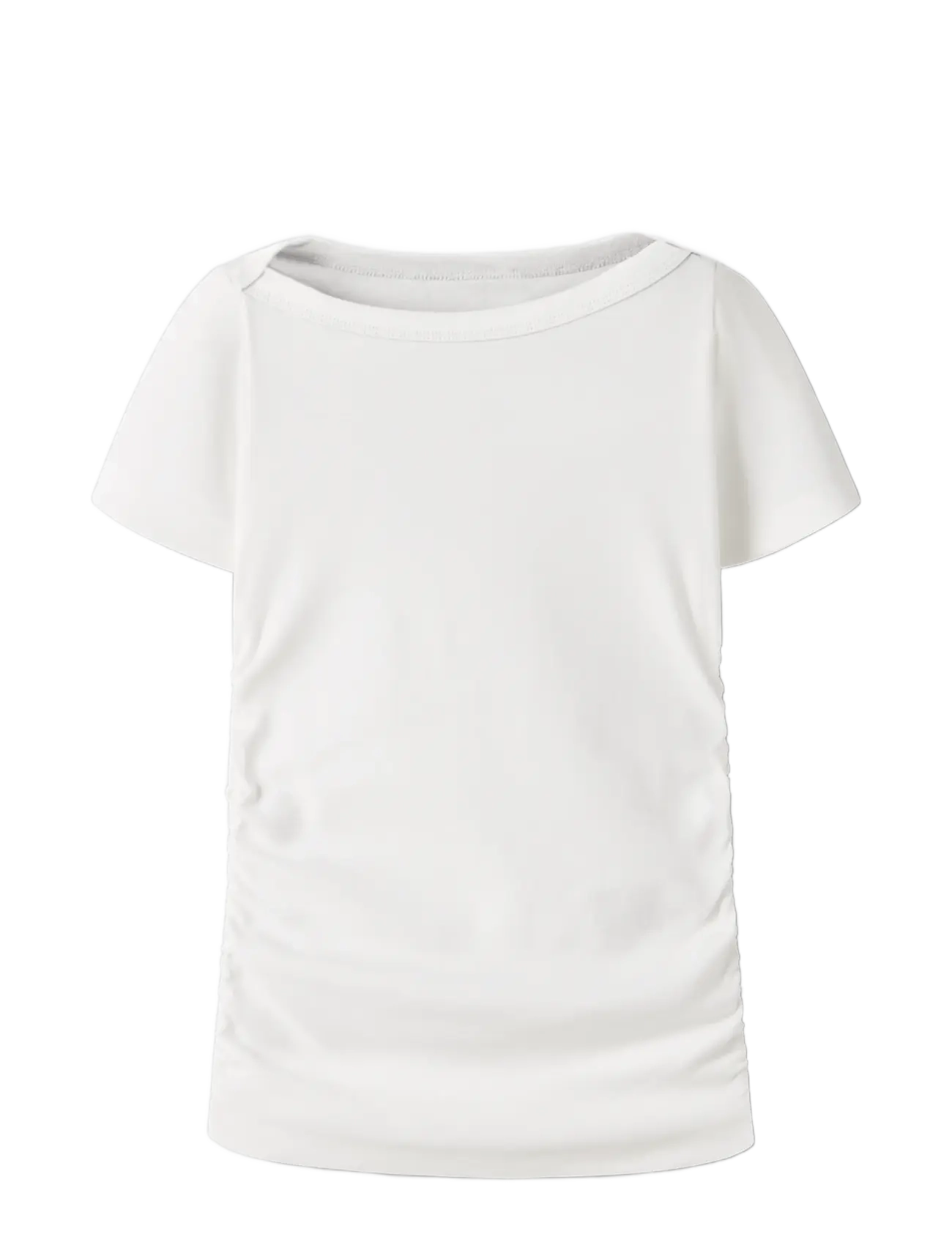 name it - NKFNORIKKO SS XSL TOP - kortærmede t-shirts - cloud dancer - 2