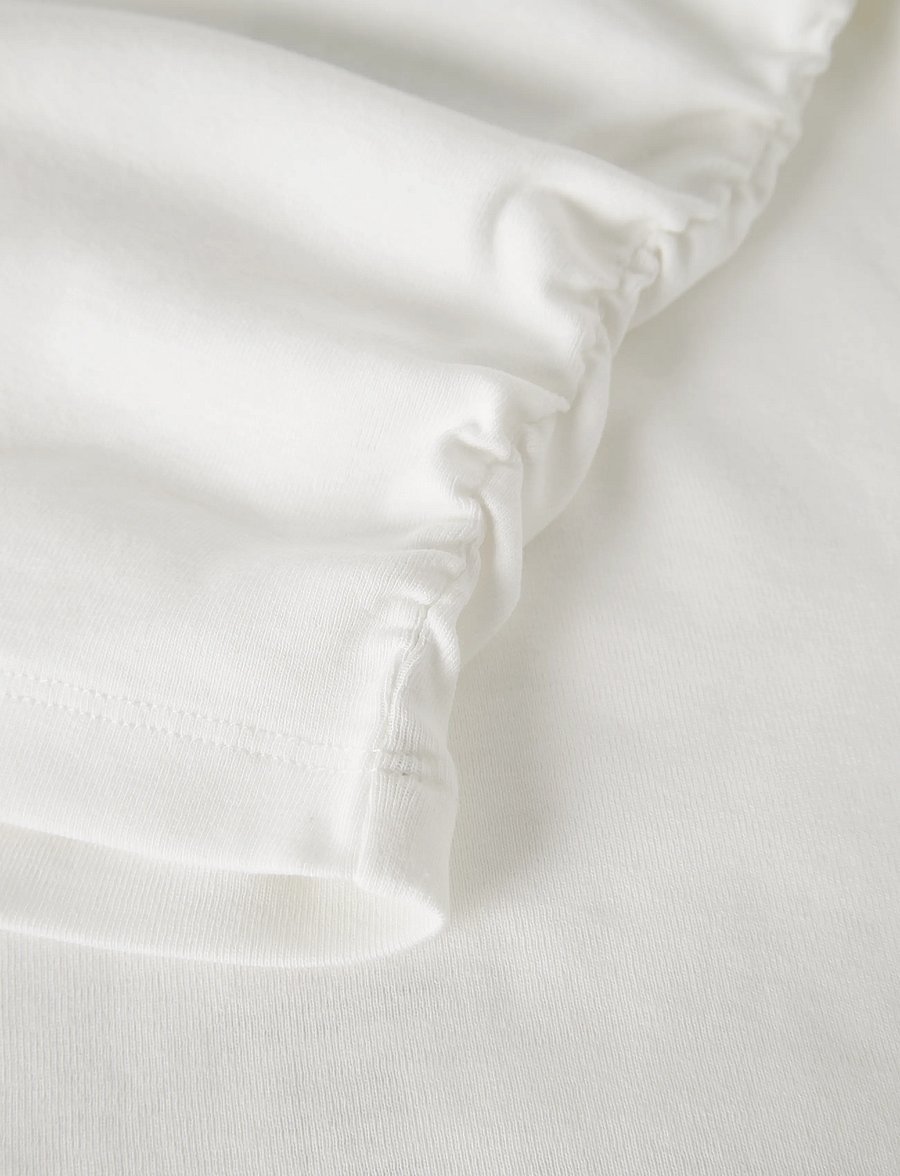 name it - NKFNORIKKO SS XSL TOP - kortærmede t-shirts - cloud dancer - 5