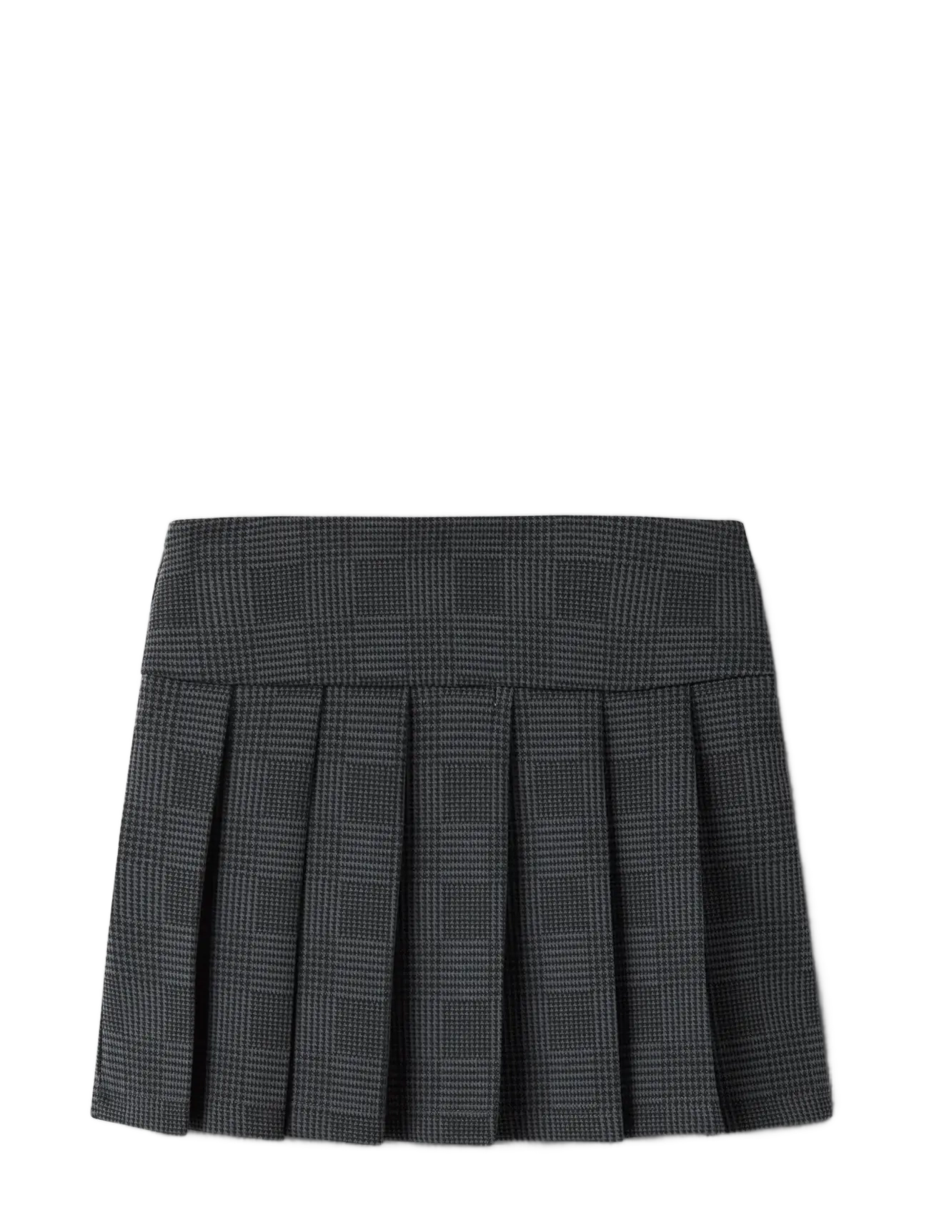 name it - NKFNARPU PLEATED SKIRT - miniseelikud - iron gate - 1