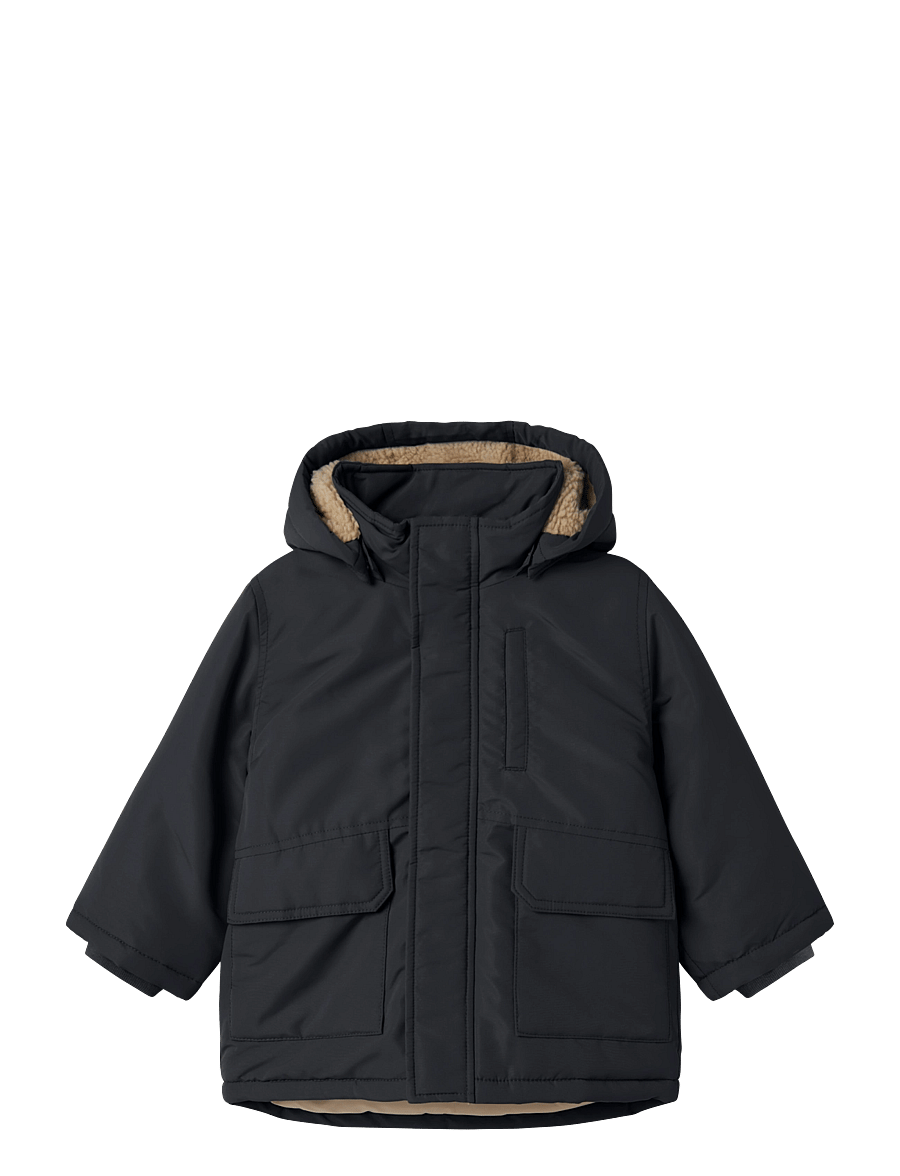 name it - NMMMARLOW PARKA JACKET PB1 - dunjackor & fodrade jackor - black - 0