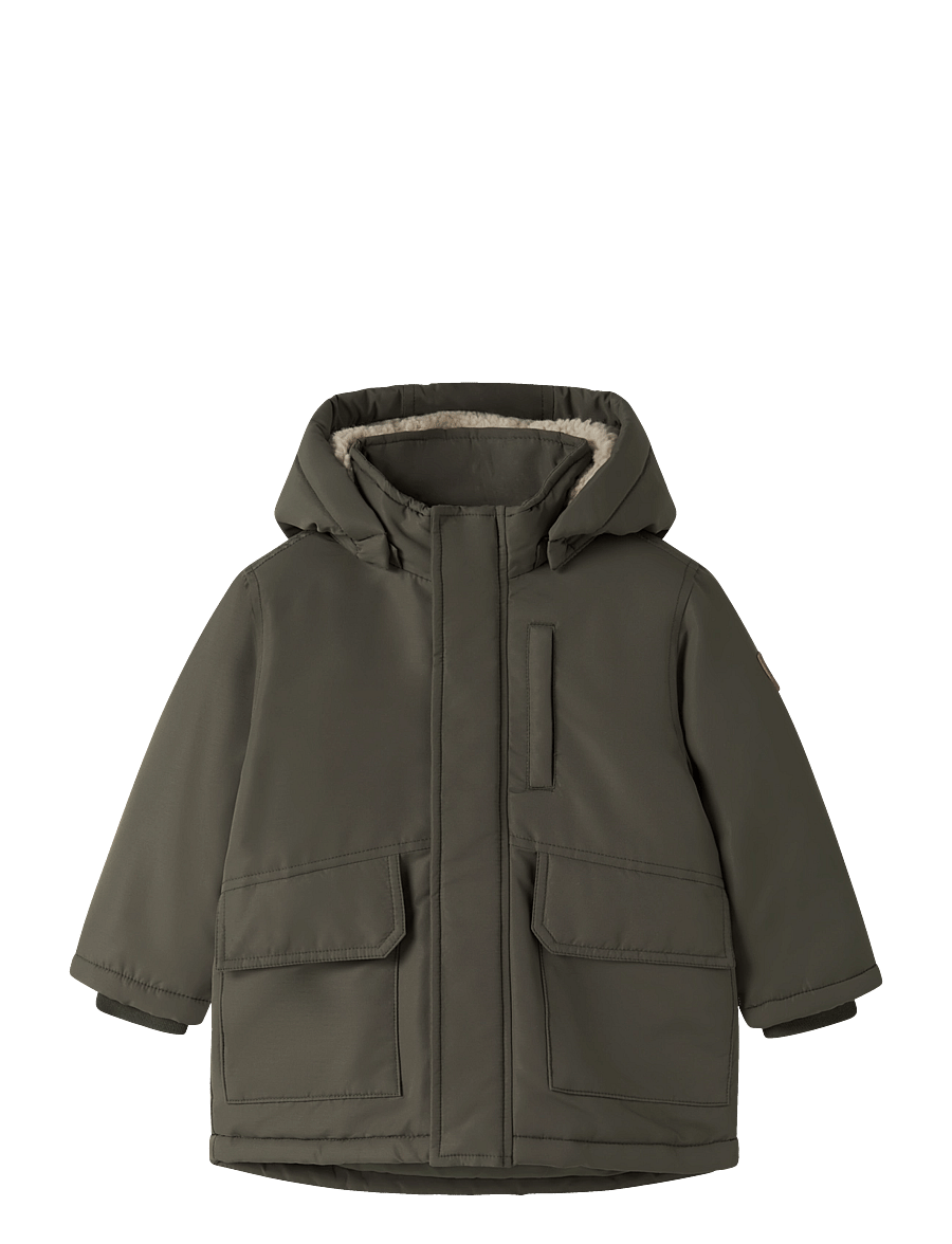 name it - NMMMARLOW PARKA JACKET PB1 - dunjackor & fodrade jackor - deep depths - 0