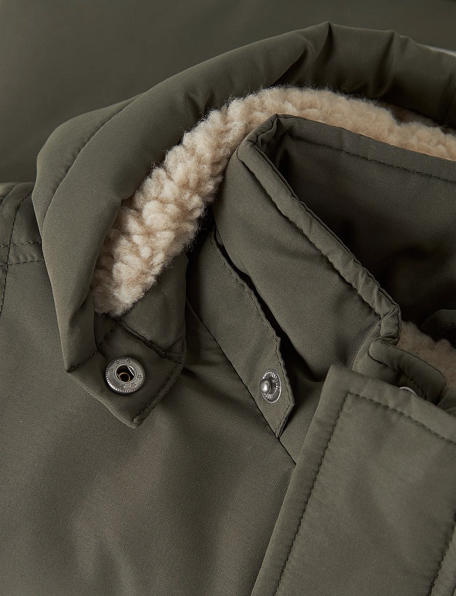 name it - NMMMARLOW PARKA JACKET PB1 - dunjackor & fodrade jackor - deep depths - 3