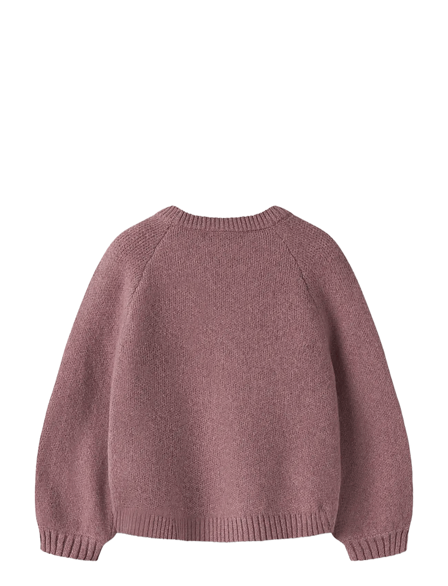 name it - NMFNDOPER LS KNIT - džemprid - wild ginger - 1