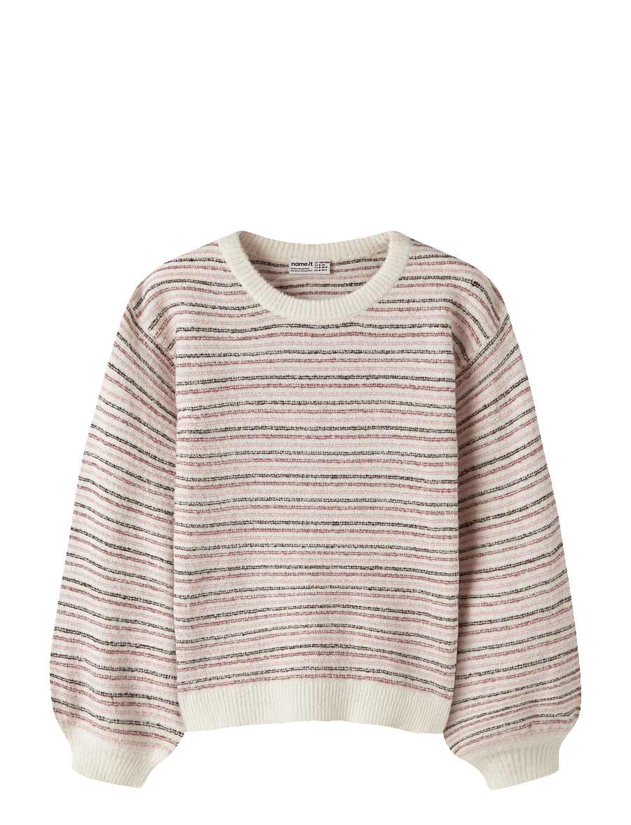 name it - NKFNOELLE LS KNIT - pullover - wild ginger - 0