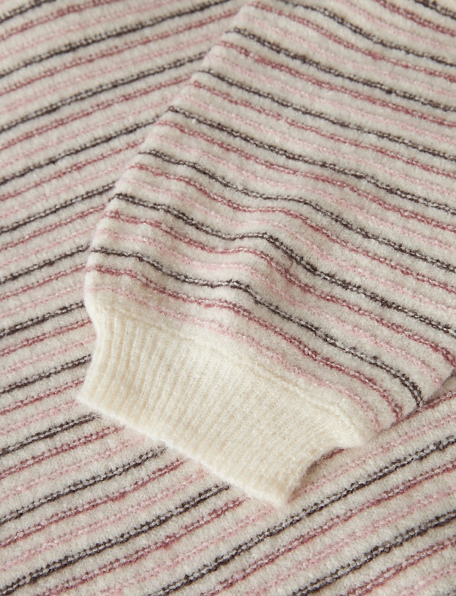 name it - NKFNOELLE LS KNIT - pullover - wild ginger - 2