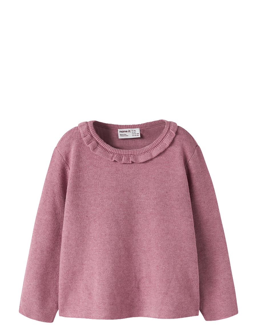 name it - NMFNALIE LS KNIT - pullover - lilas - 0