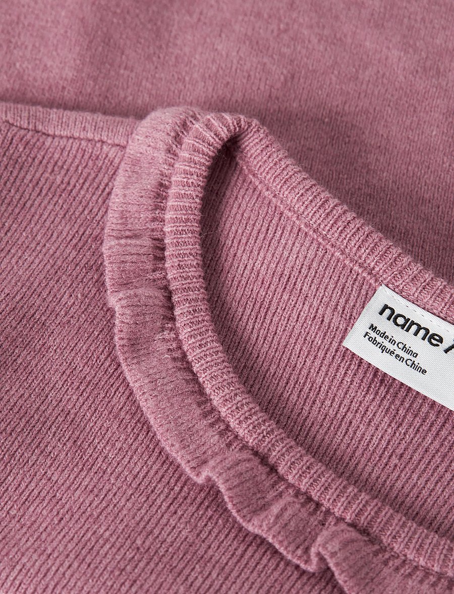 name it - NMFNALIE LS KNIT - pullover - lilas - 2