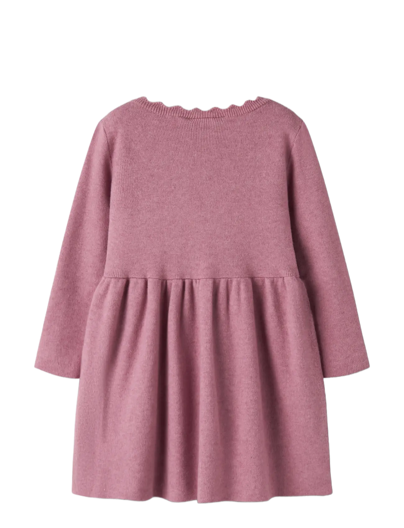 name it - NMFNALIE LS KNIT DRESS - langärmelige babykleider - lilas - 1
