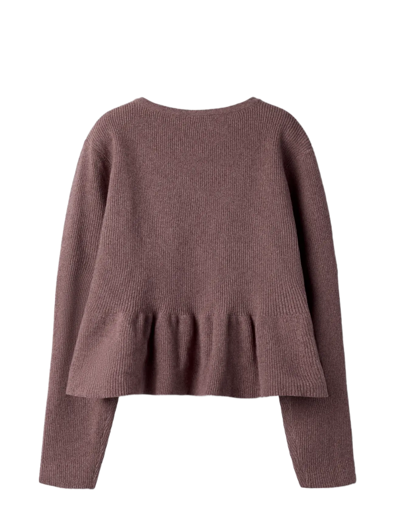 name it - NKFNYSSA LS KNIT CARD - cardigans - wild ginger - 1