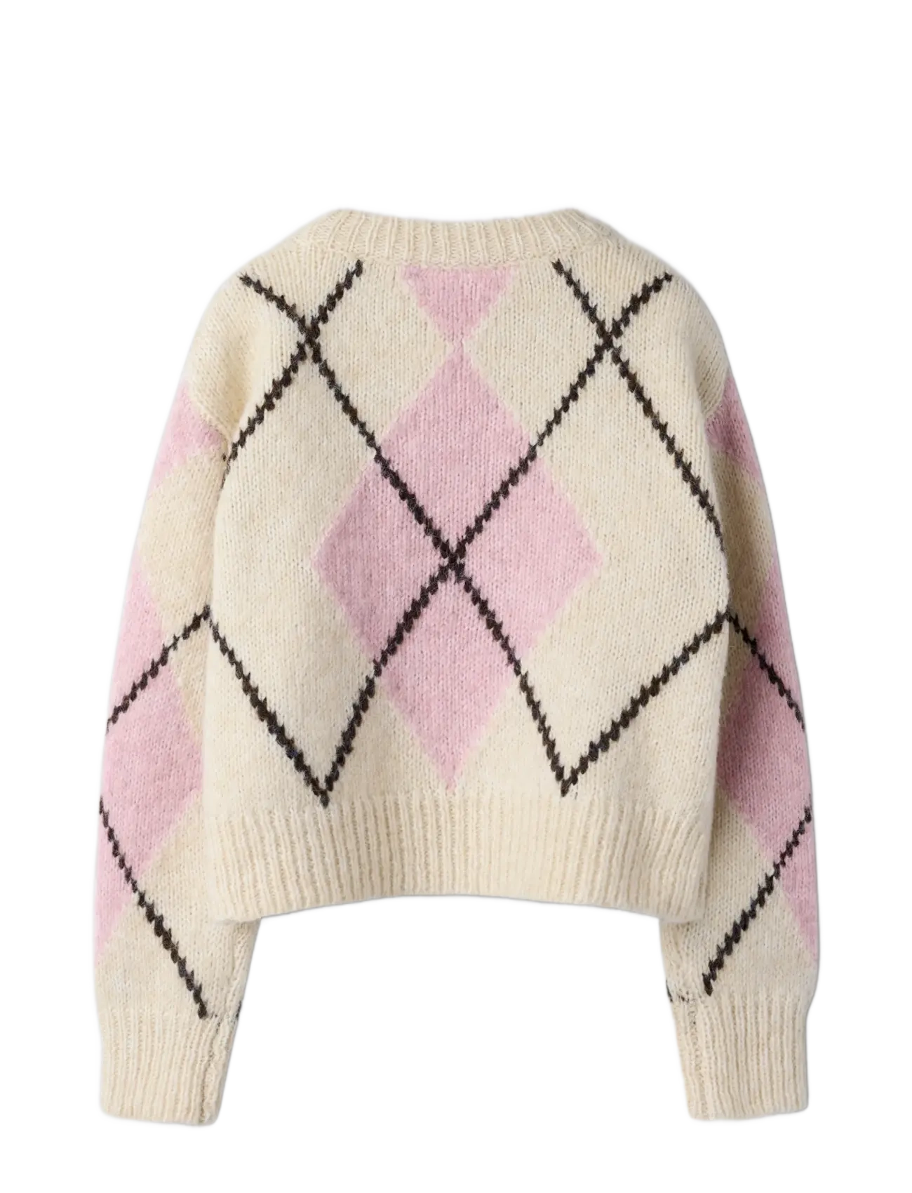 name it - NKFNOREEN LS KNIT - jumpers - antique white - 1