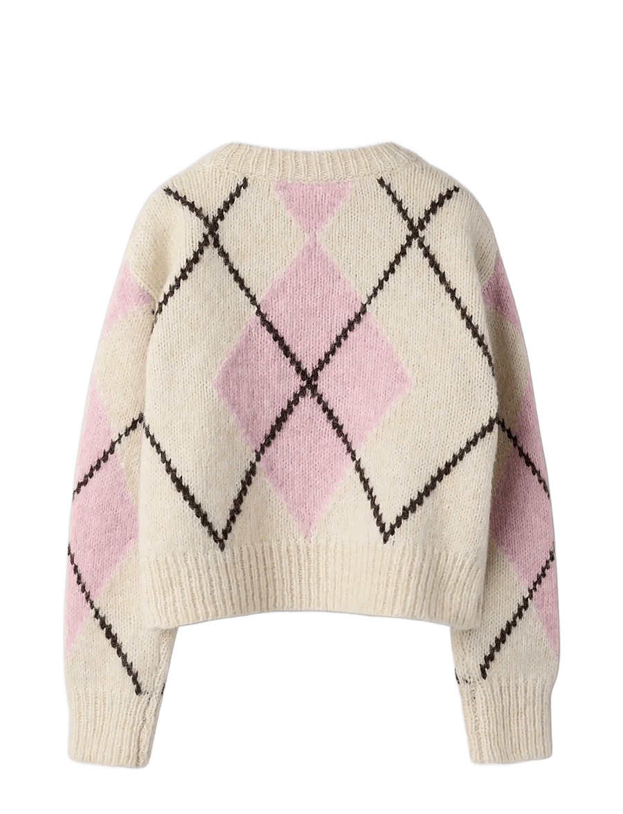 name it - NKFNOREEN LS KNIT - džemprid - antique white - 1