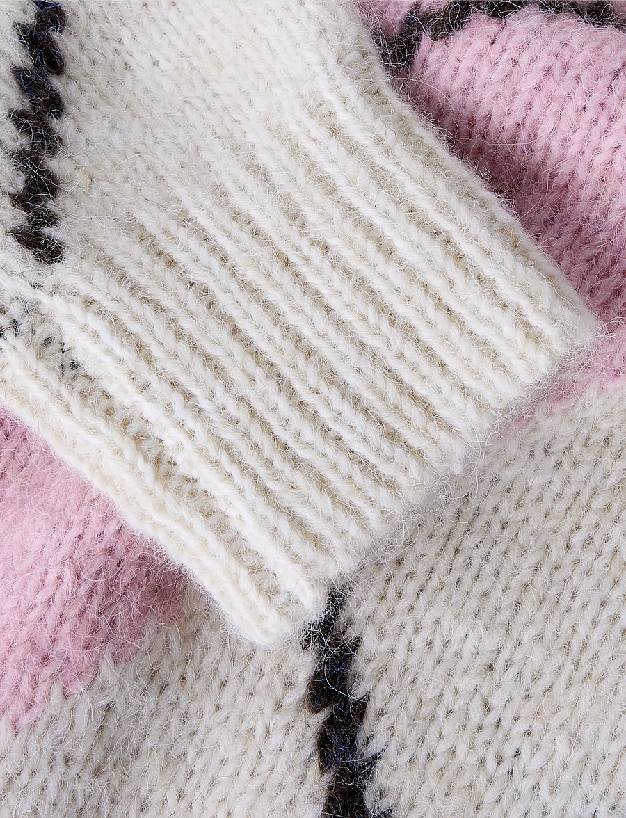 name it - NKFNOREEN LS KNIT - džemprid - antique white - 3
