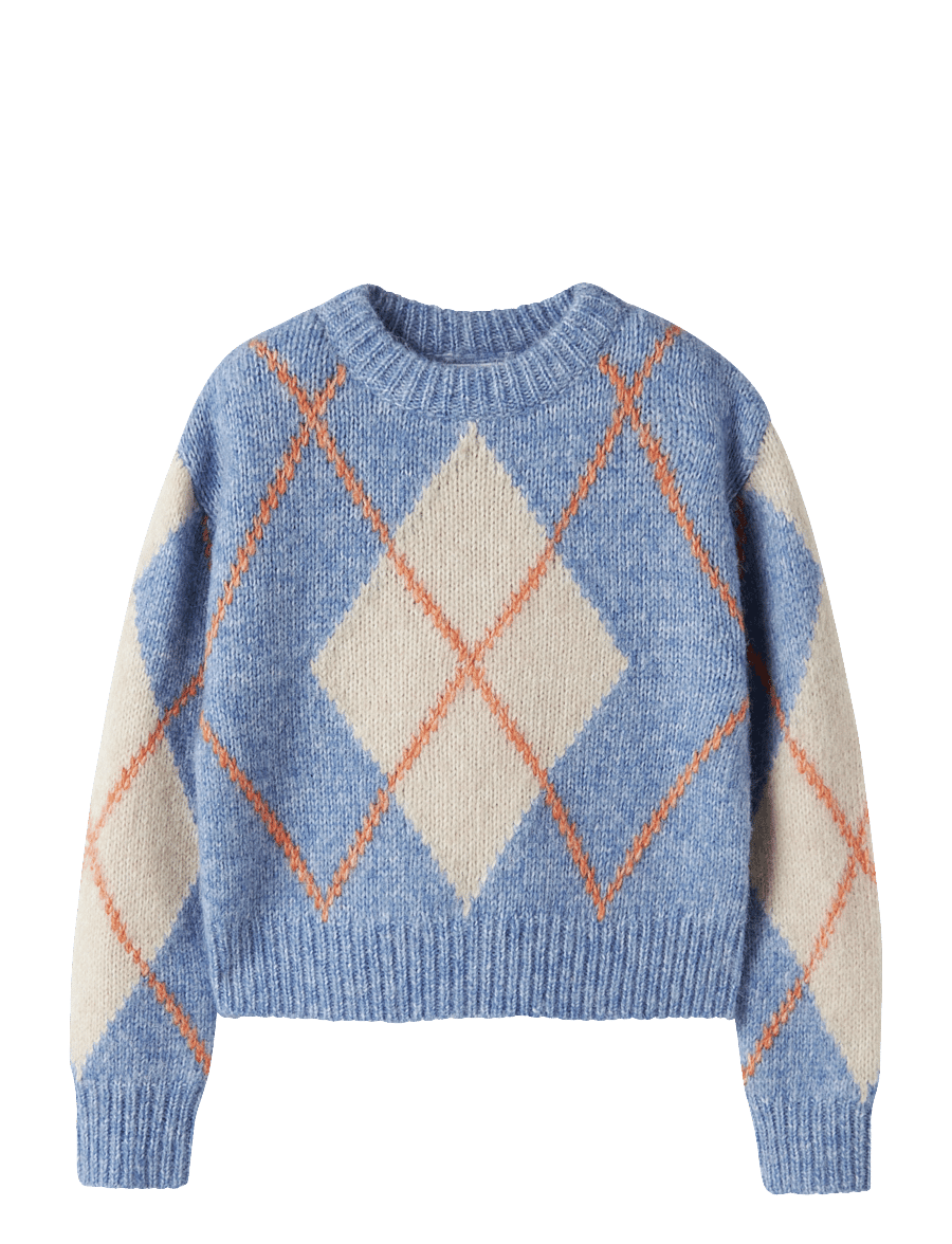 name it - NKFNOREEN LS KNIT - pullover - provence - 0