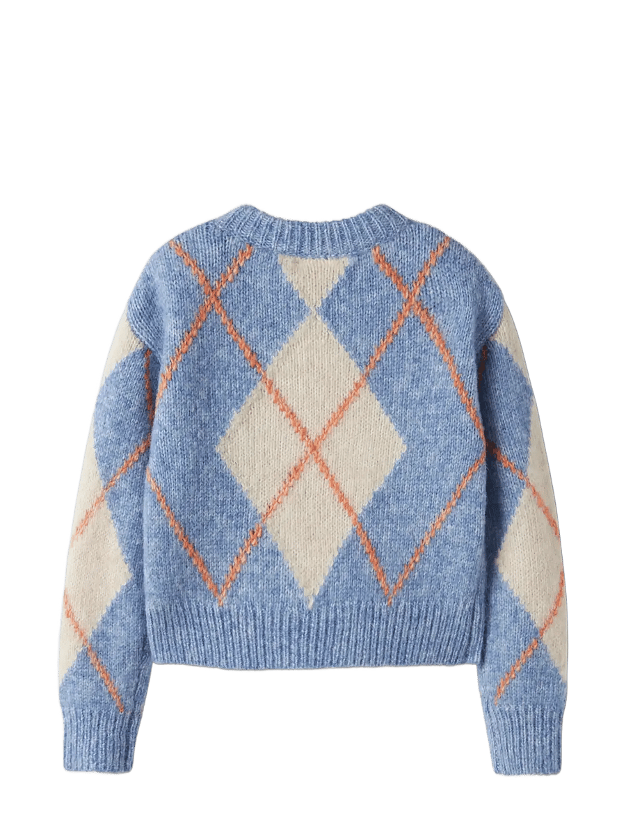 name it - NKFNOREEN LS KNIT - pullover - provence - 1