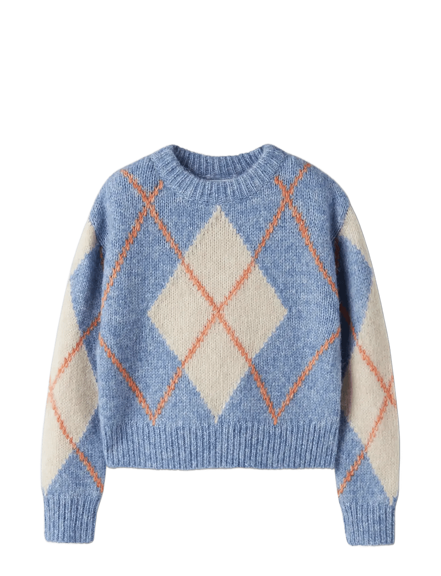 name it - NKFNOREEN LS KNIT - pullover - provence - 2