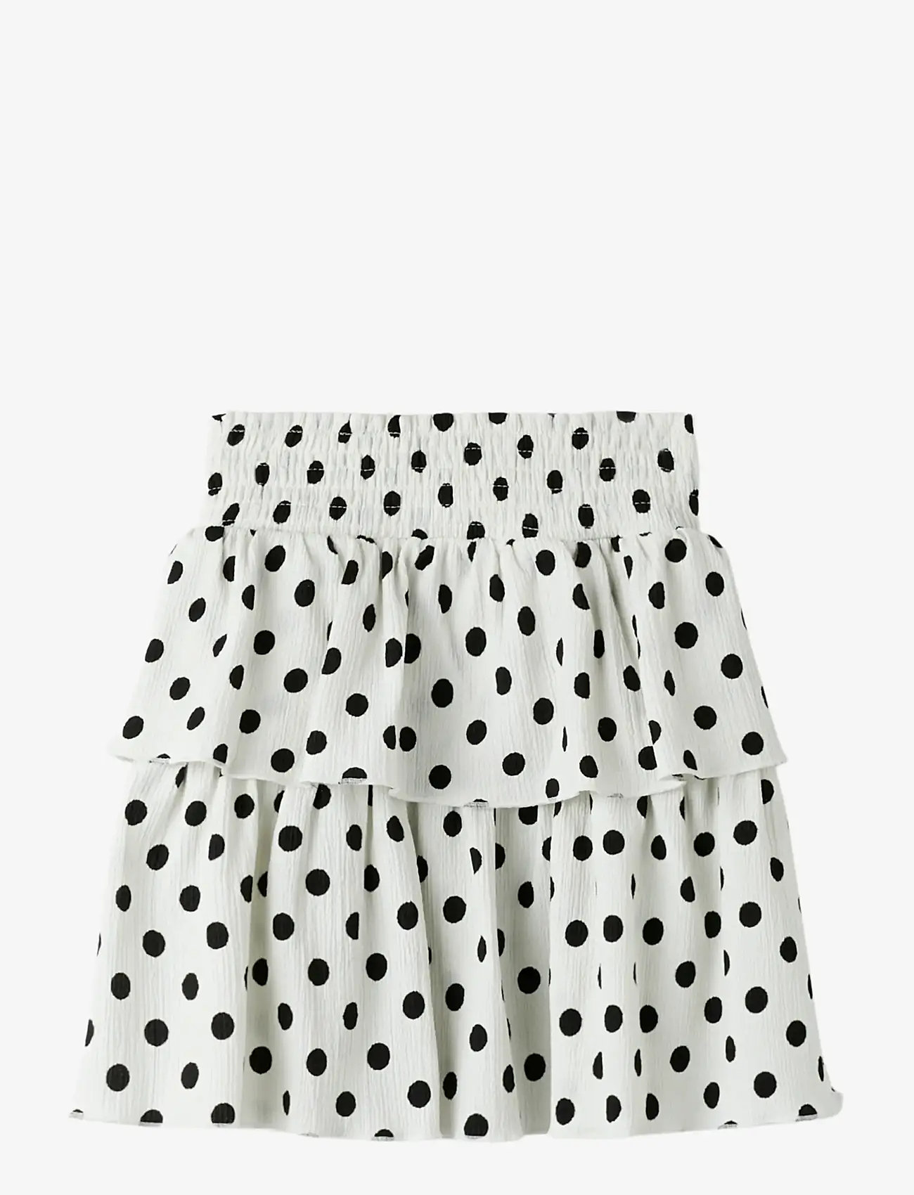 name it - NKFSALLIE SKIRT - korte nederdele - cloud dancer - 0