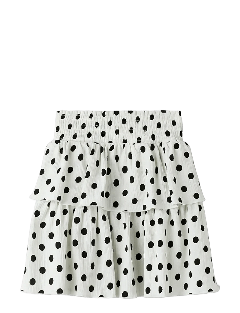 name it - NKFSALLIE SKIRT - korte nederdele - cloud dancer - 1