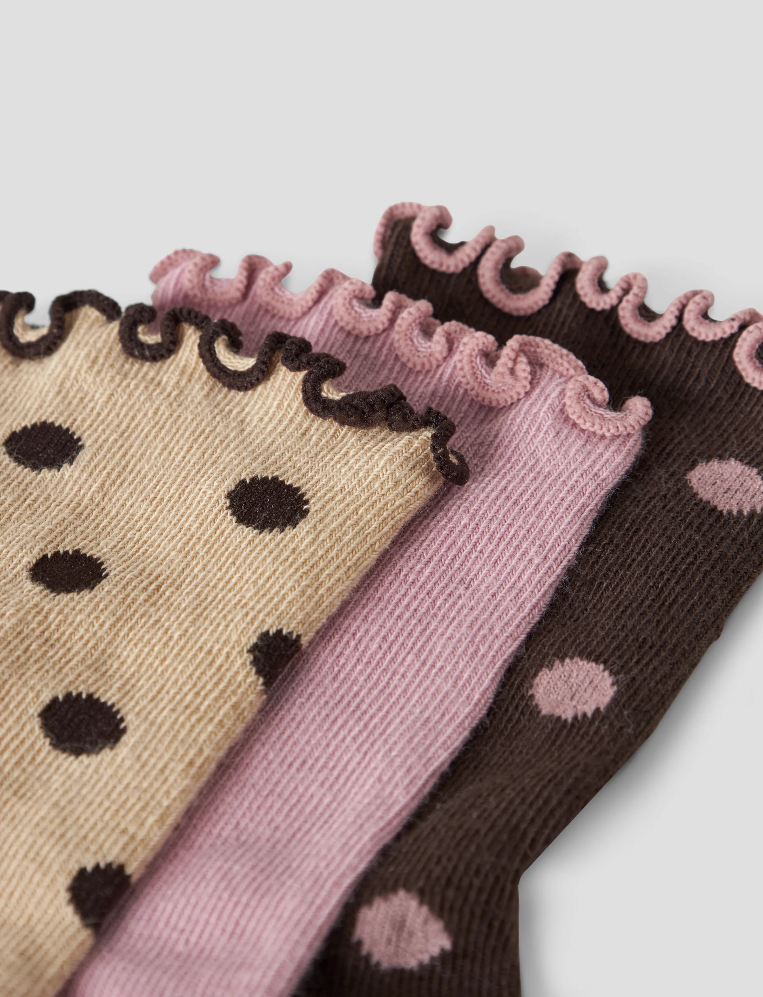 name it - NMFNINA 3P SOCK - strümpfe - sesame - 3