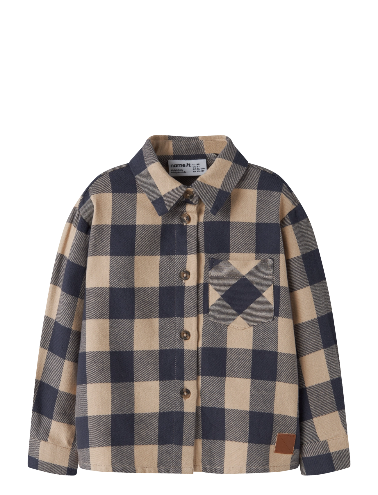 name it NMMNORIEL LS NREG SHIRT - Back to school - OMBRE BLUE / navy