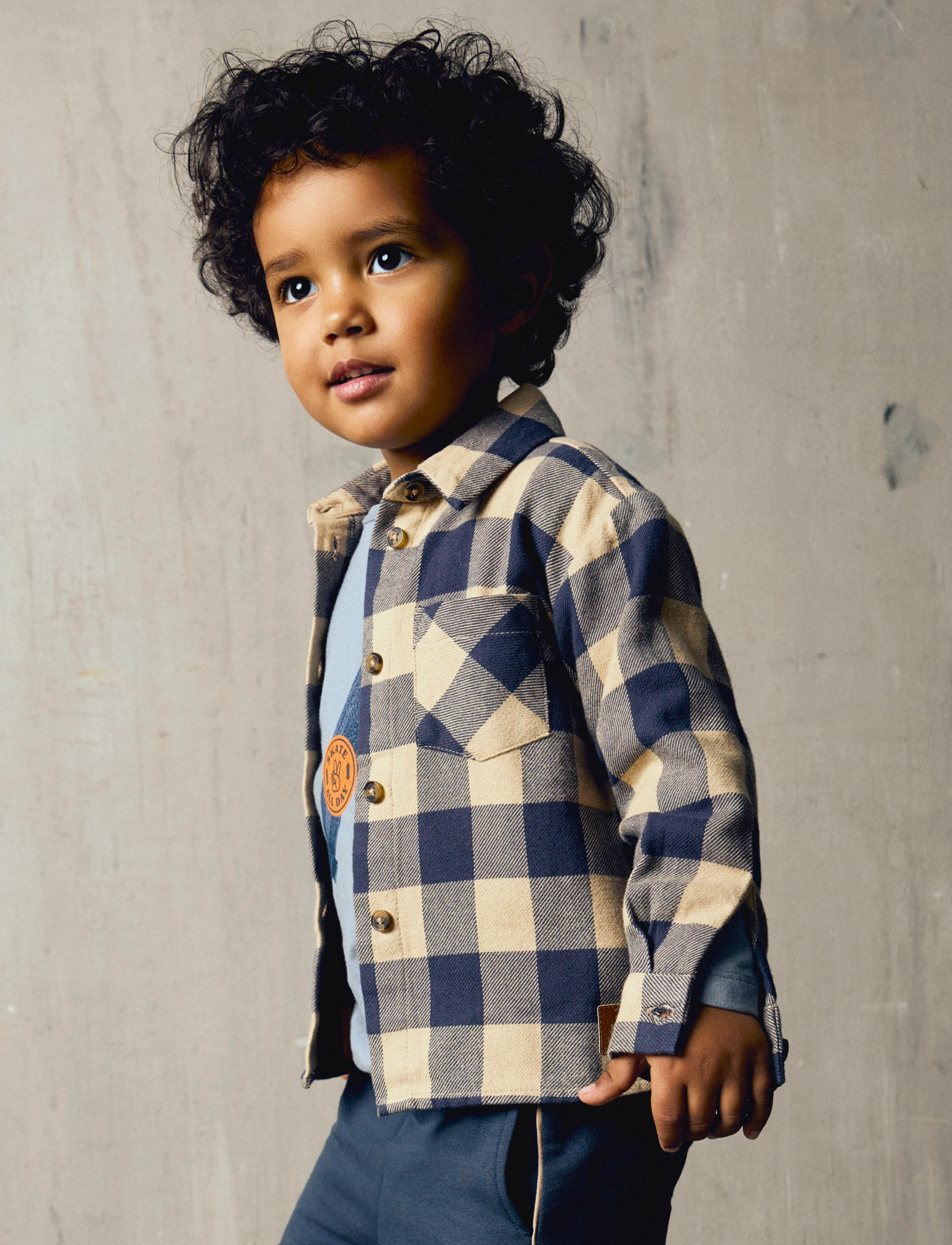 name it - NMMNORIEL LS NREG SHIRT - ombre blue - 3