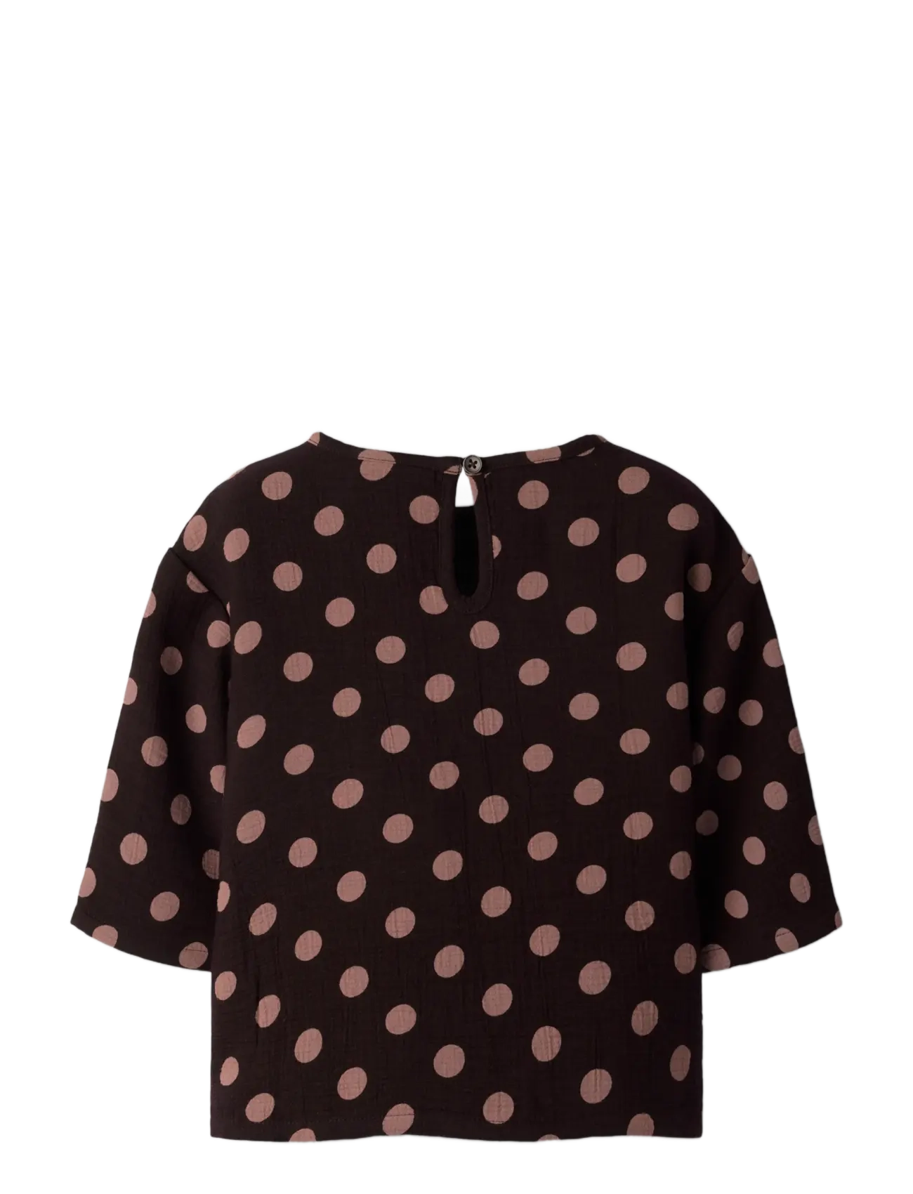 name it - NMFNINA 3/4 RLX TOP - chocolate plum - 1