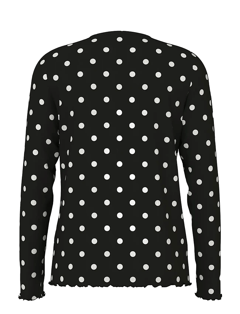 name it - NKFSALLIE LS TOP - langärmelig - black - 1