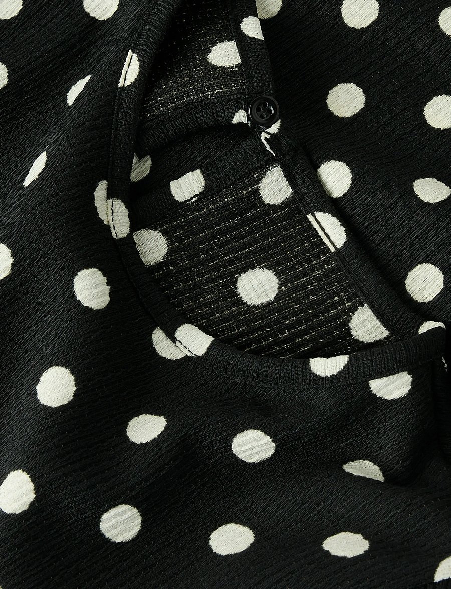 name it - NKFSALLIE LS TOP - langermede t-skjorter - black - 3