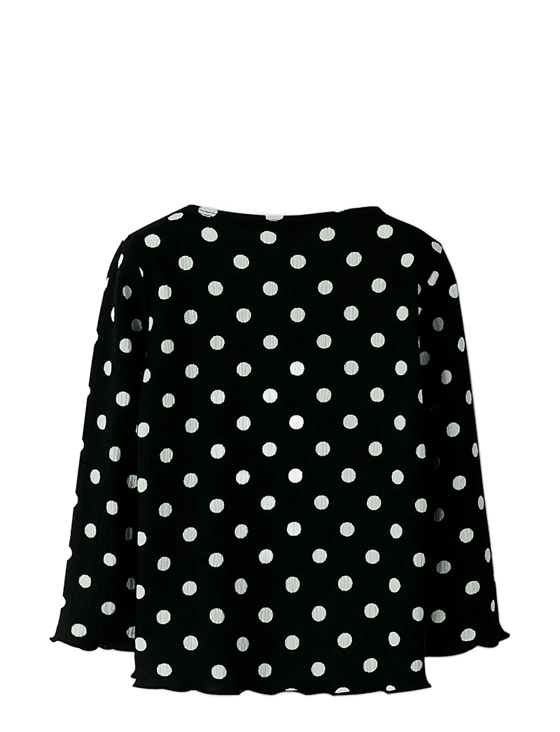 name it - NMFSALLIE LS TOP - langärmelig - black - 2