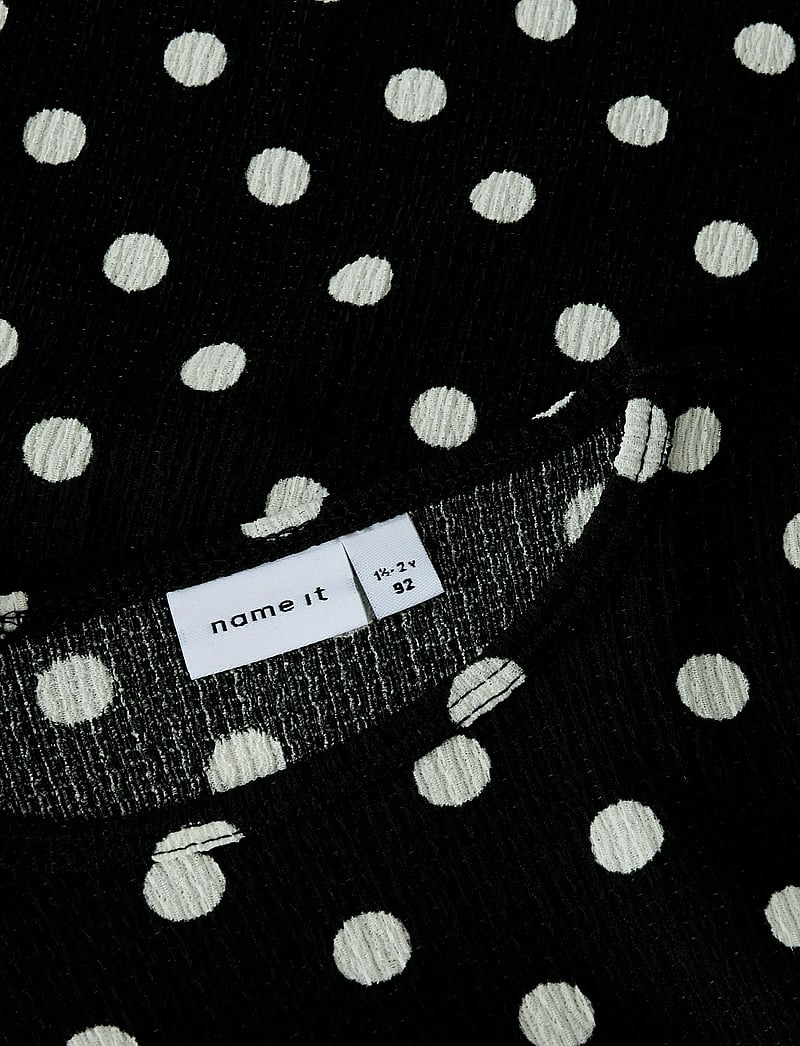 name it - NMFSALLIE LS TOP - langärmelig - black - 4