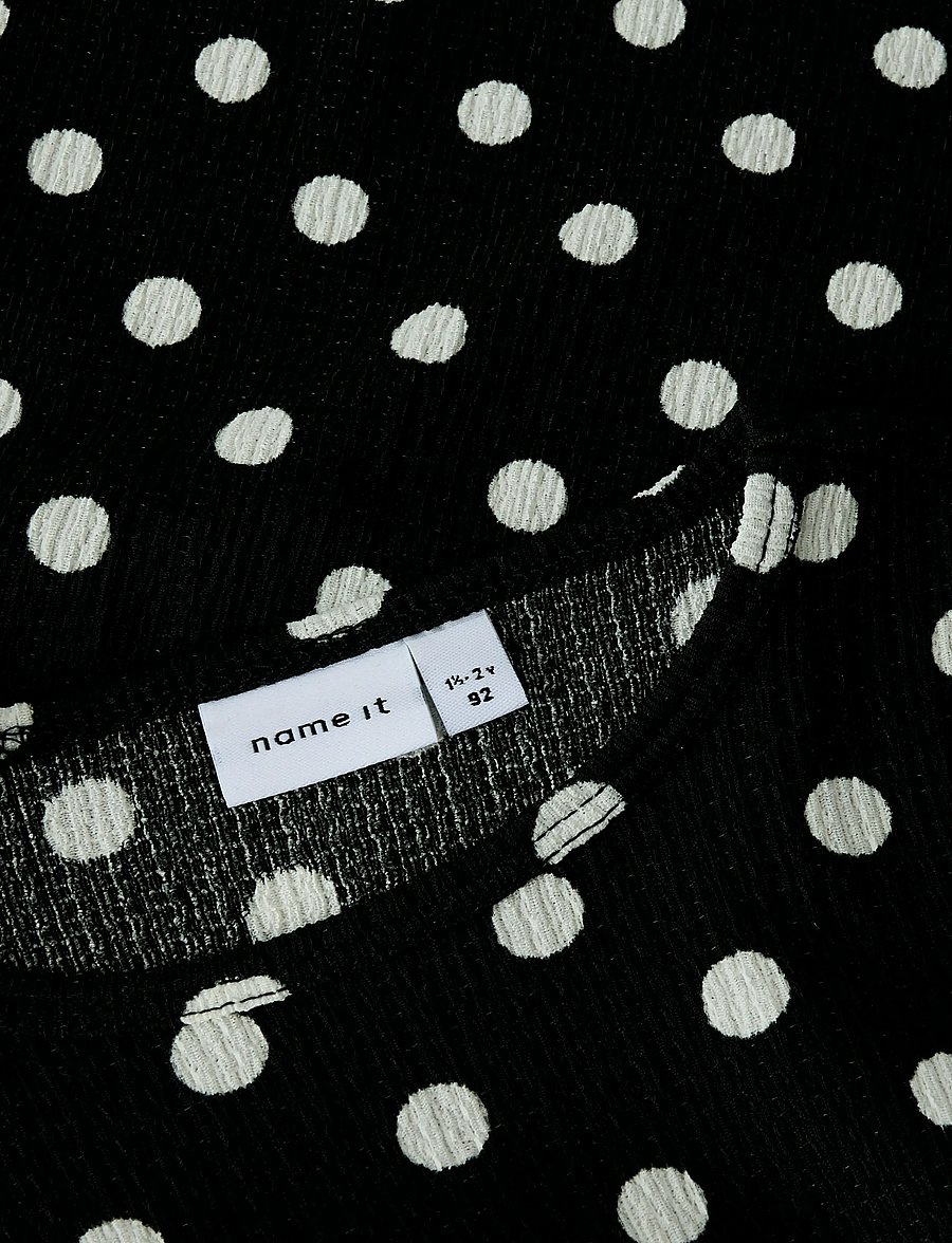 name it - NMFSALLIE LS TOP - pikkade varrukatega t-särgid - black - 4